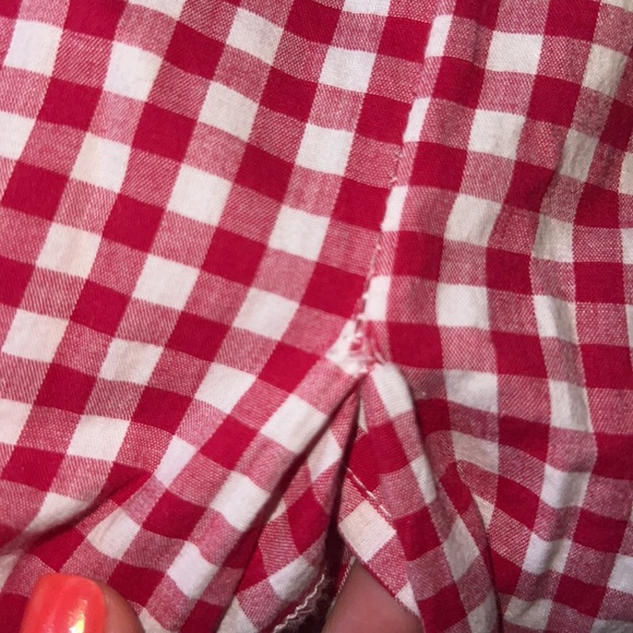 Stop Staring! Gingham Rockabilly pin up style Dress - Picture 5 of 5
